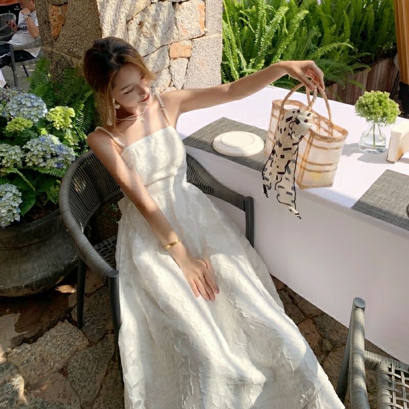 Đầm Hai Dây Dáng Dài Kỉ Yếu Cho Nữ Tiểu Thư