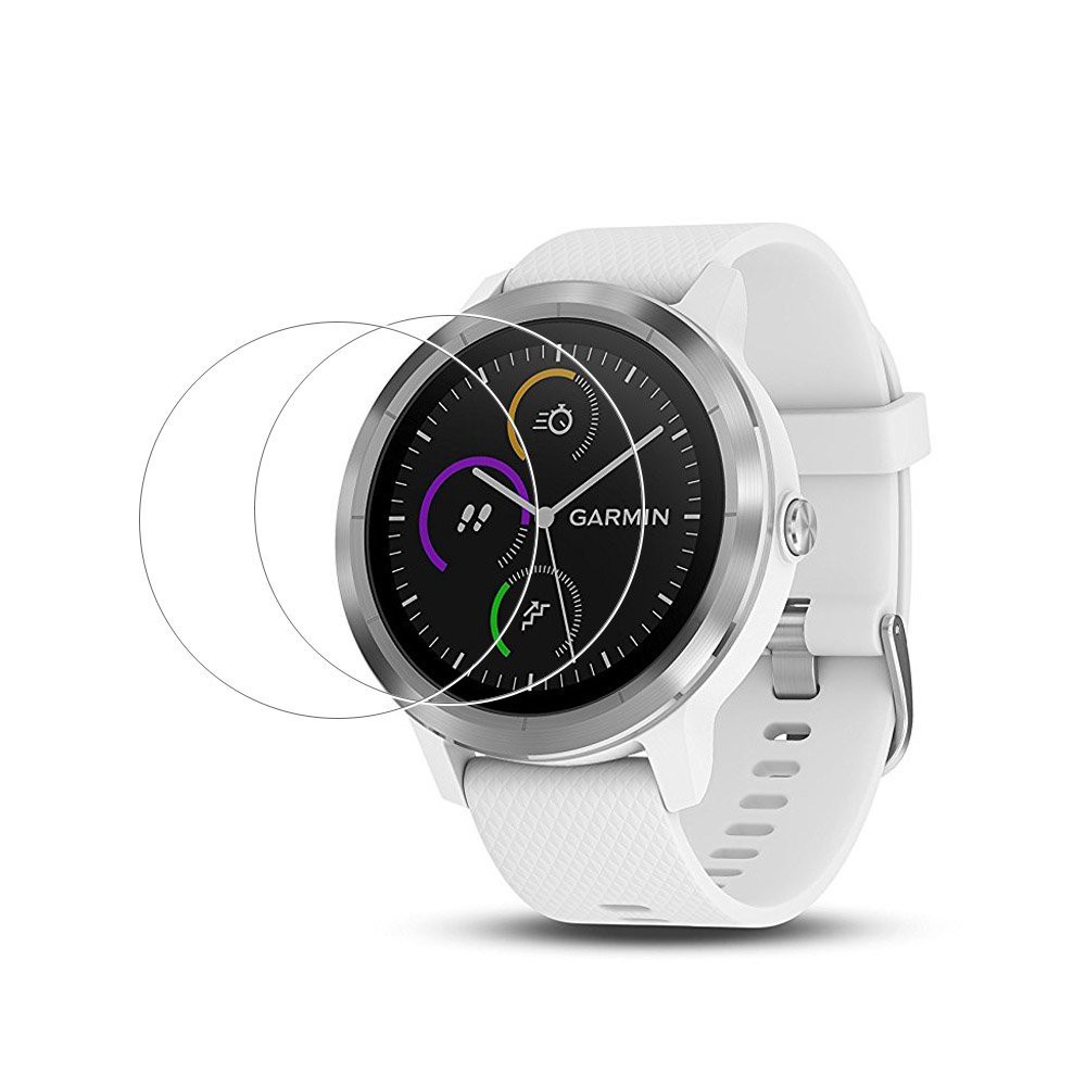 GARMIN Kính Cường Lực Cong 2.5d Cho Đồng Hồ Thông Minh Garmin Vivoactive 3