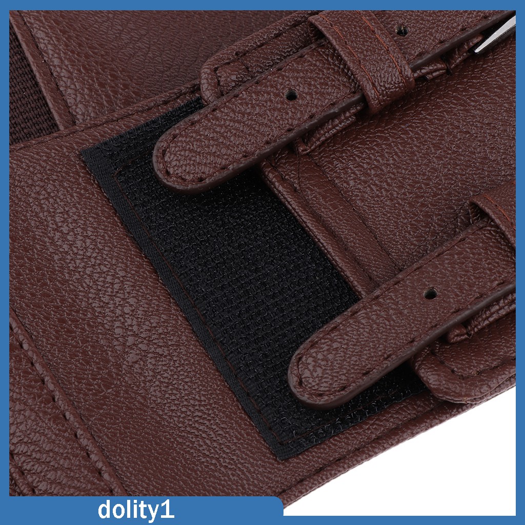 Đai Nịt Bụng Da Bản Rộng Phong Cách Phương Tây Cho Nữ