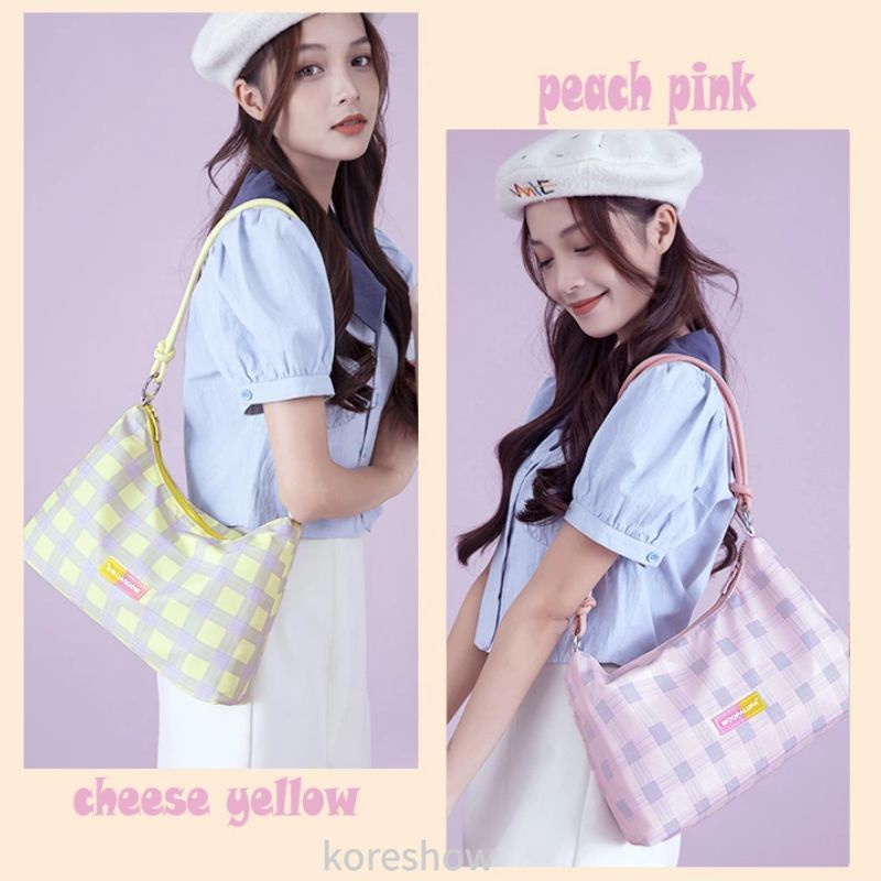 Túi Tote Vải Đeo Chéo Phong Cách Hàn Quốc Cho Nữ Túi Xách Nữ