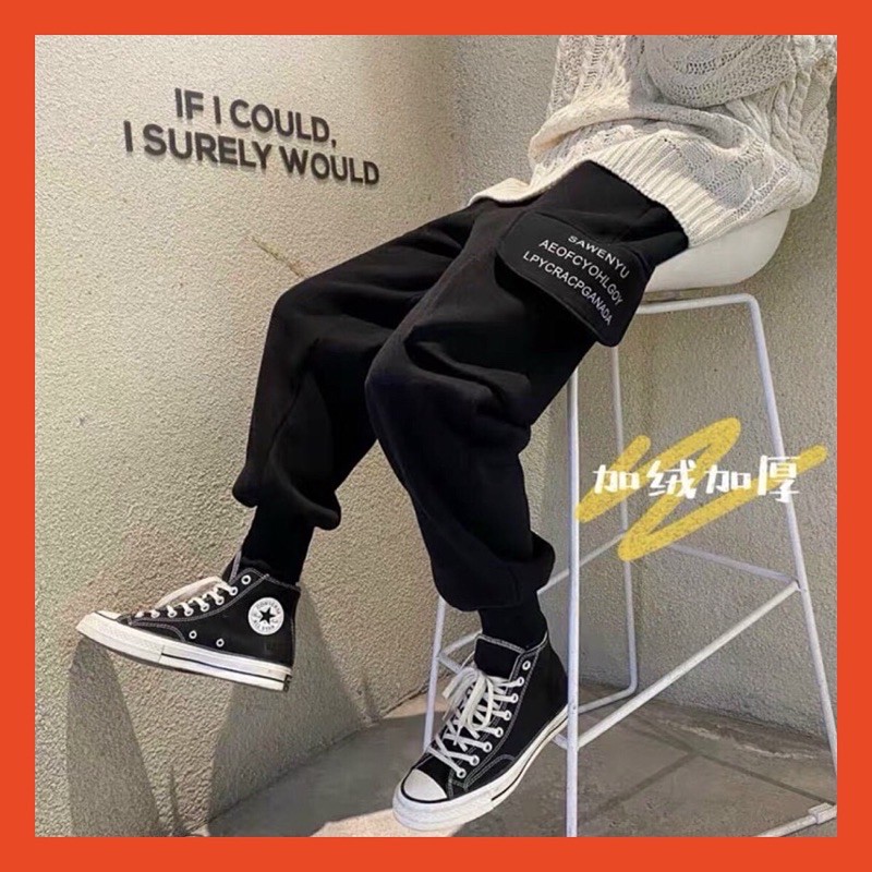 [ Unisex- Cực Chất ] Quần jogger túi hộp vải nỉ PE dày dặn cực chất | BigBuy360 - bigbuy360.vn