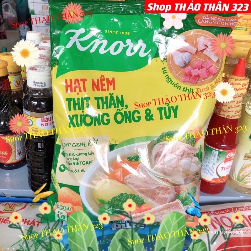 Hạt nêm Knorr Thịt Thăn &amp; Xương Ống Tuỷ 400g