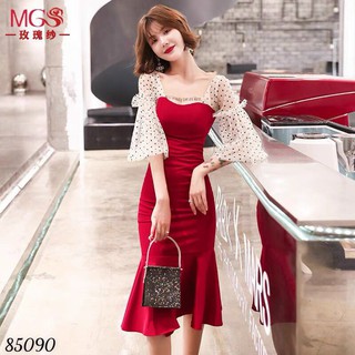 Đầm UMI đuôi cá phối lứa tôn dáng siêu sang cho các chị em