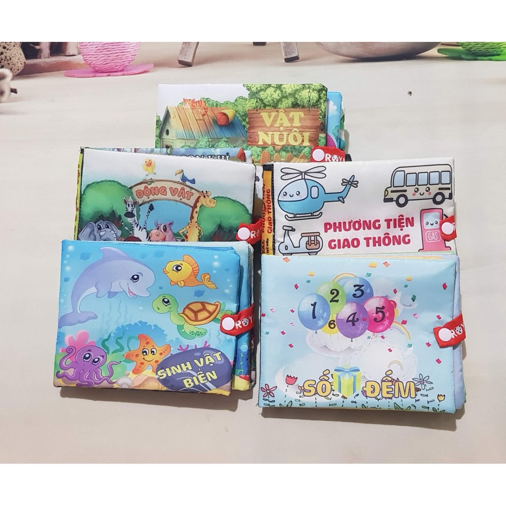 Đồ chơi sách vải Royal cho bé
