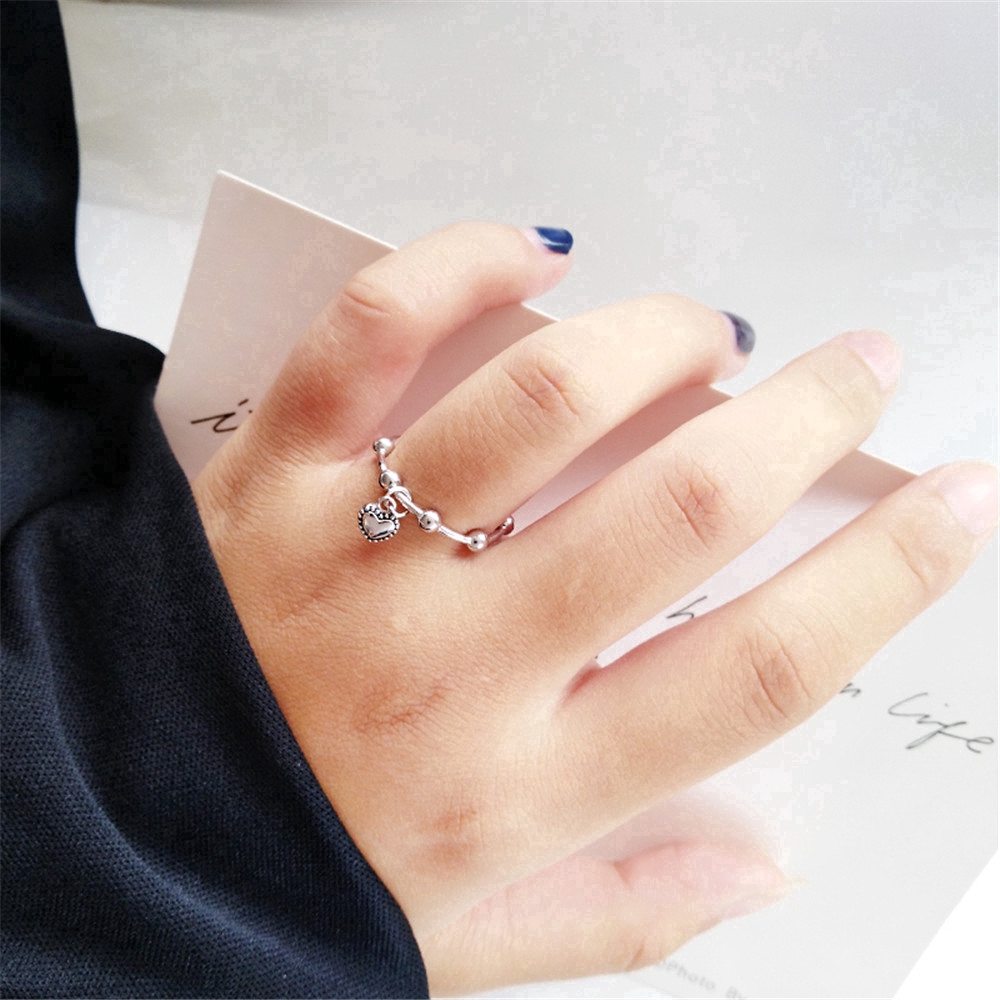 Nhẫn đính đá phong cách cổ điển thời trang sang trọng cho nữ
