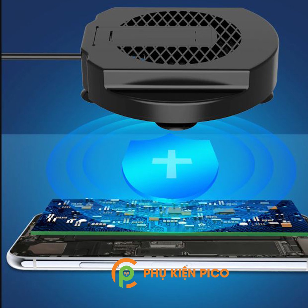 Quạt tản nhiệt điện thoại Z10 Gió mạnh chạy êm tản nhiệt nhanh không kén máy | BigBuy360 - bigbuy360.vn
