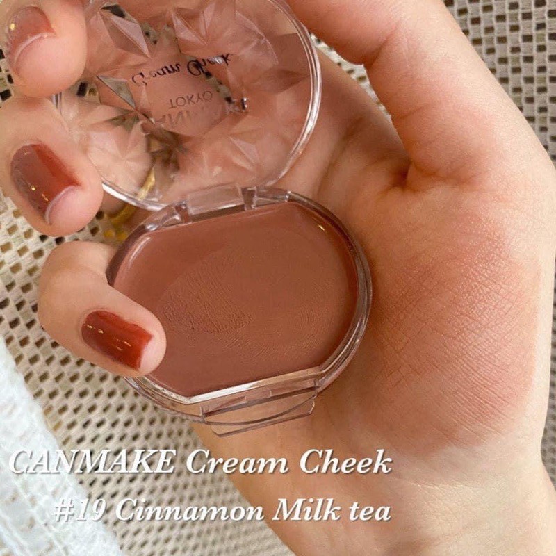 Phấn má hồng dạng kem Canmake Cream Cheek hàng Nhật nội địa chính hãng