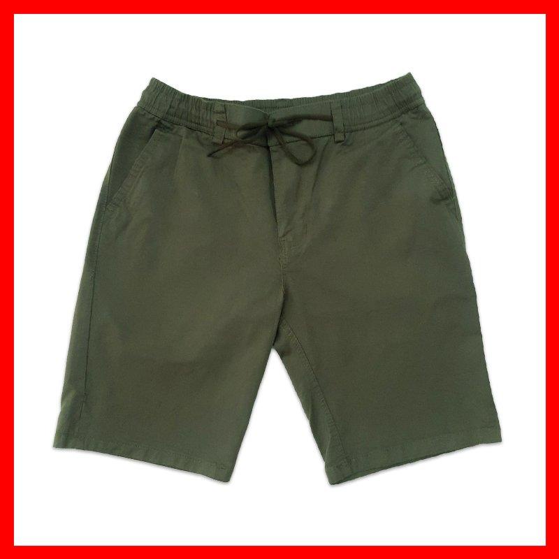Quần short kaki nam có BIGSIZE đến 105kg, quần ngố cho nam chất Kaki CO DÃN TỐT, gài nút trước lưng thun sau - NH SHOP