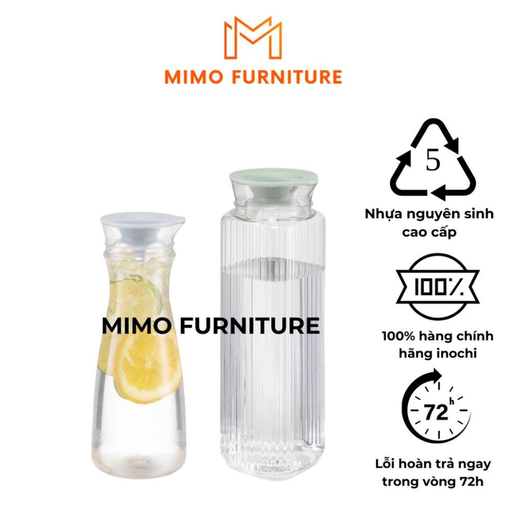 Bình Đựng Nước Lạnh Yama Inochi Cao Cấp - Bình Nước Detox Chất Liệu Nhựa Cao Cấp, An Toàn GIÁ SIÊU KM