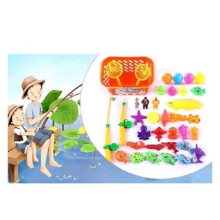 Bộ Bể Phao Cho Bé Câu Cá