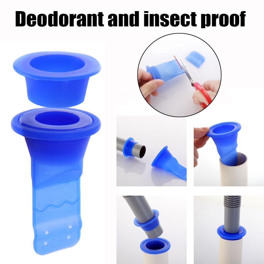 Phụ Kiện Ống Thoát Nước Bằng Silicone Chống Rò Rỉ Tiện Lợi Dành Cho Nhà Tắm