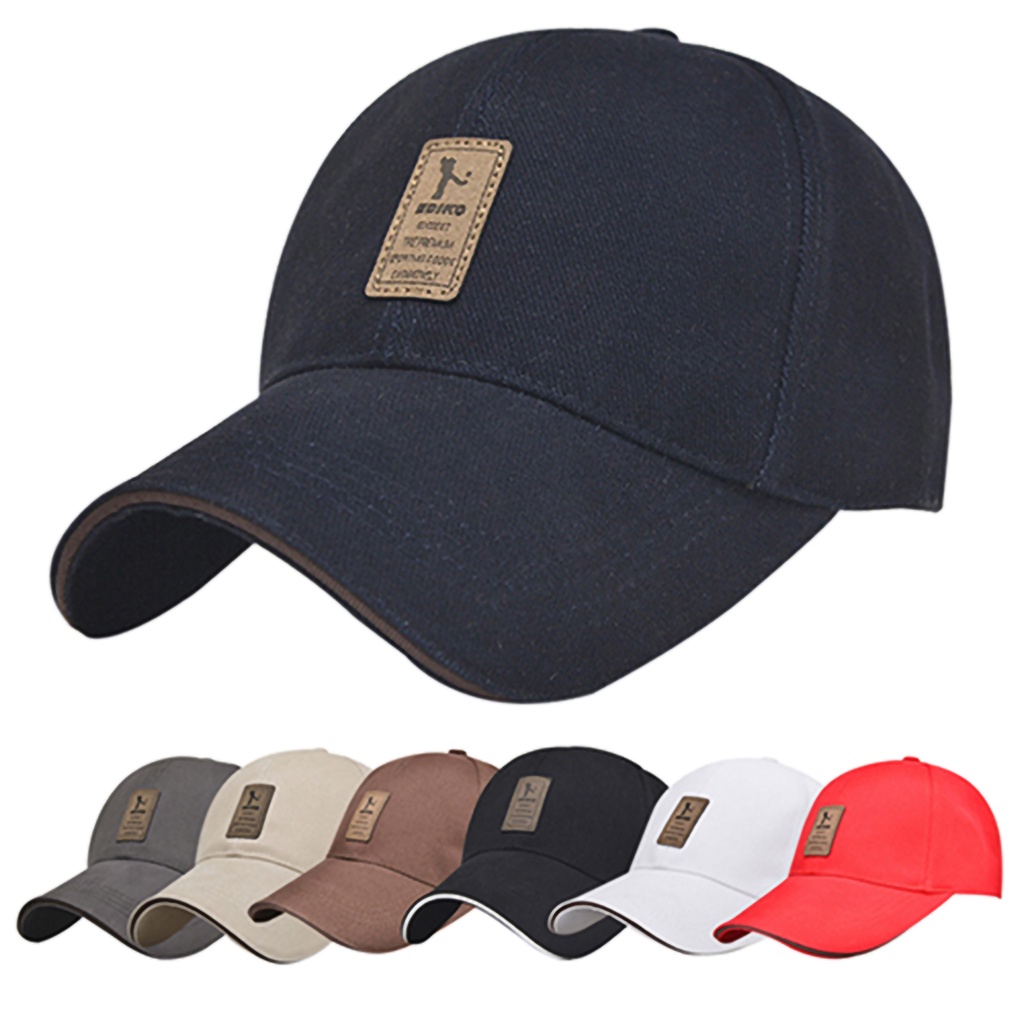 Mũ Lưỡi Trai Cotton Chống Tia UV Có Thể Điều Chỉnh Thời Trang Mùa Hè Cho Nam