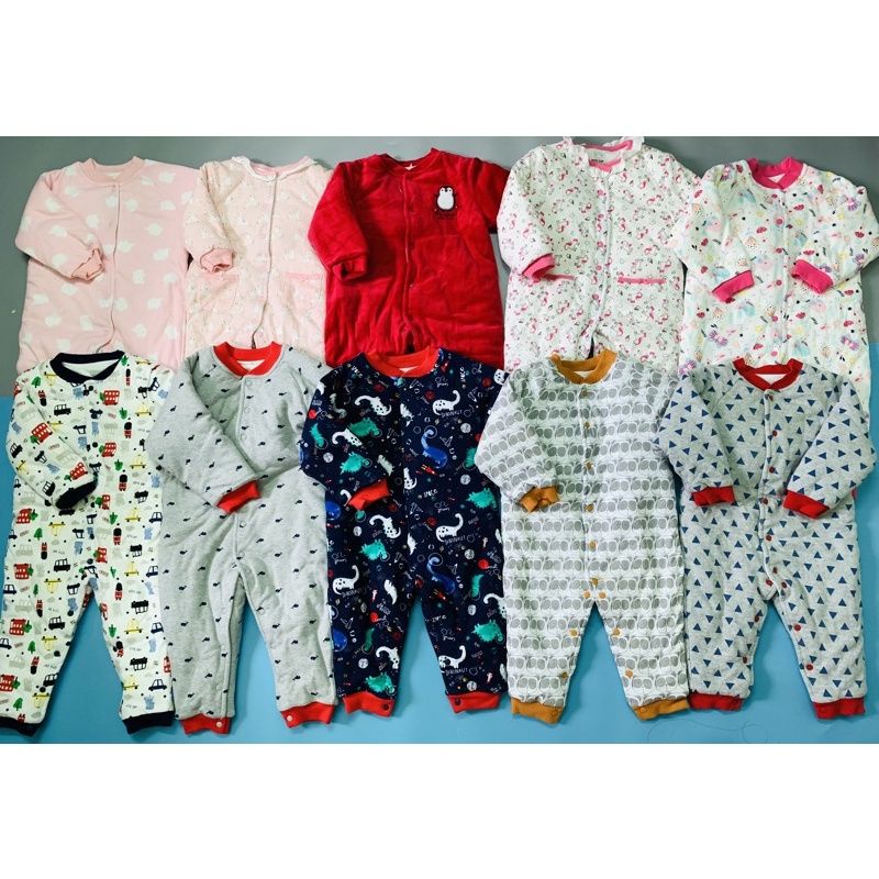 Body ủ bông mùa đông size 0-24m