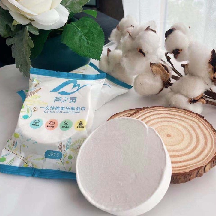 Khăn Nén Loại Lớn Siêu Mềm Dùng 1 Lần