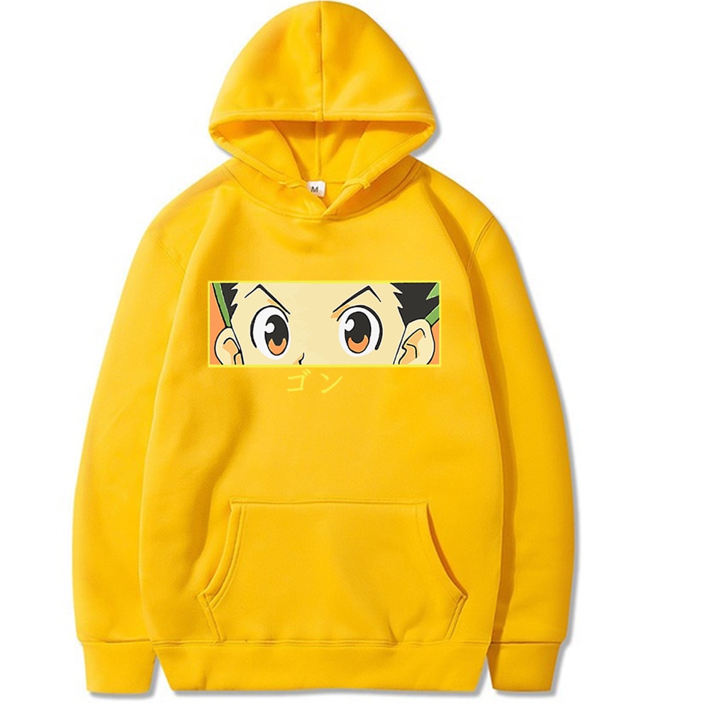 Áo Hoodie tay dài in hình anime Hunter X Hunter Killua Gon Eyes cá tính cho nam nữ | BigBuy360 - bigbuy360.vn