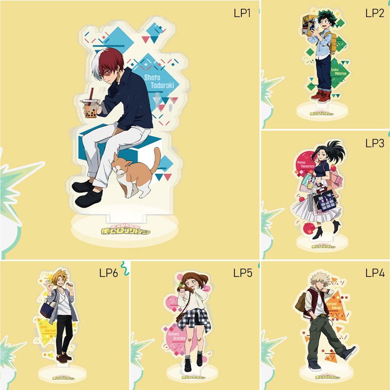 Mô Hình Nhân Vật Midoriya Izuku Todoroki Shoto Anime My Hero Academia 10Cm Làm Quà Tặng Trang Trí