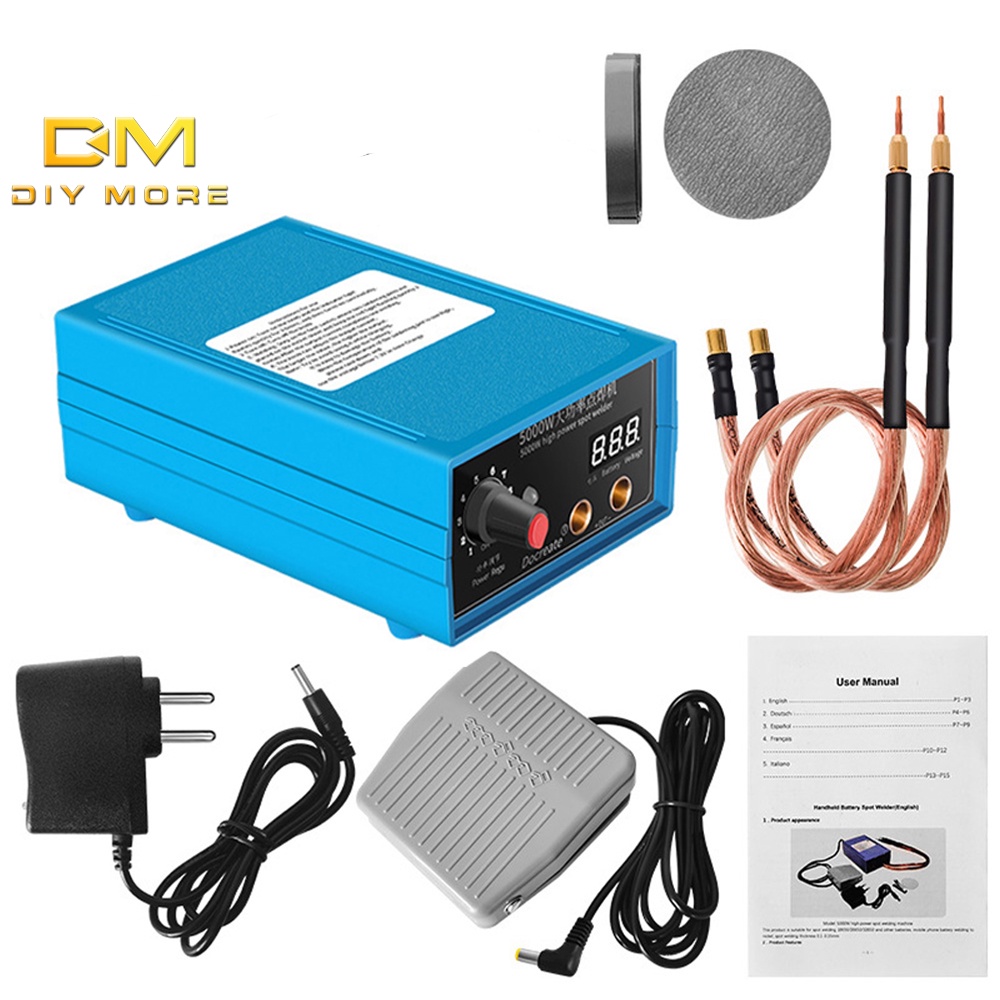 Máy hàn DIYMORE công suất cao 5000W pin 18650 4000mAh/ 60C tiện lợi