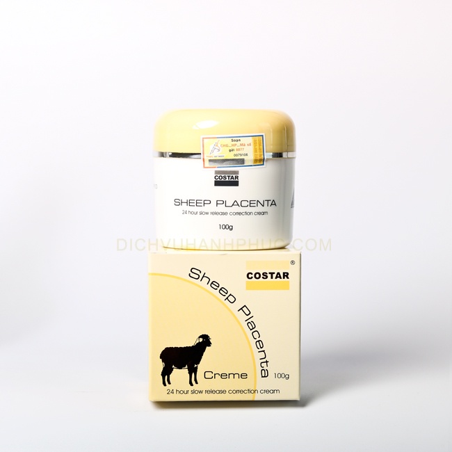 Kem dưỡng da nhau thai cừu costar 100g sheep placenta creme