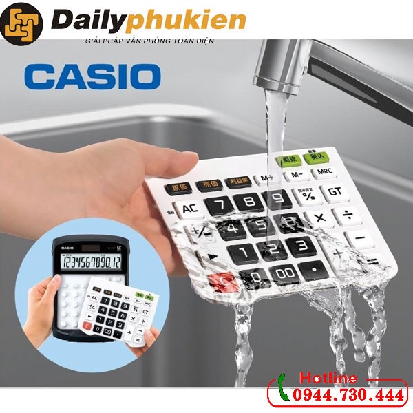 Máy tính casio WD-320MT chống nước chống bụi chính hãng Bảo hành 7 năm