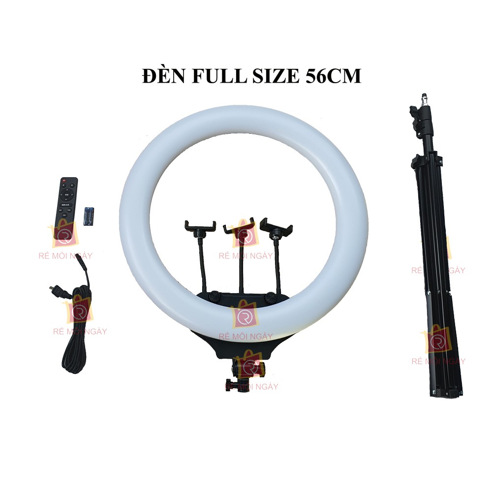 Đèn Livestream Bán Hàng, Phun Xăm, Nối Mi, Spa Size 54cm - Size 56 - Size 45