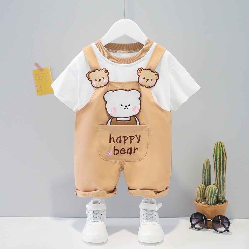 Body đùi ngắn tay - quần áo trẻ em sơ sinh phù hợp với bé trai bé gái - kiểu dáng bodysuit cho bé - vải cotton mềm mại