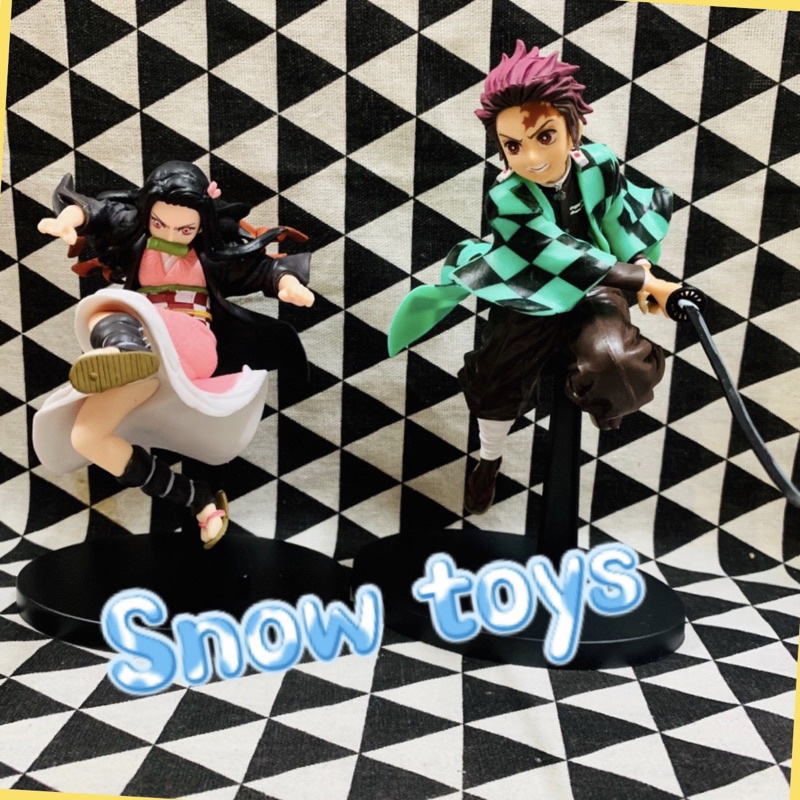 [ẢNH TỰ CHỤP] Mô hình Kimetsu No Yaiba - Mô hình thanh gươm diệt quỷ - Nezuko tư thế đá chân - tanji