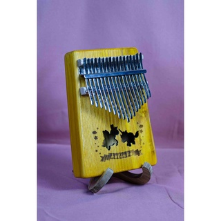 Đế đặt đàn kalimba bằng gỗ lắp ghép