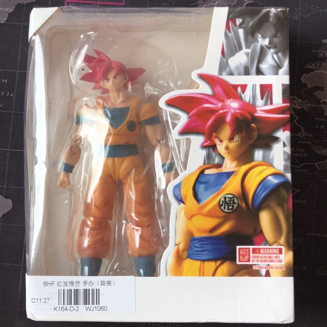 Mô hình SHF Goku tóc đỏ Dragon Ball