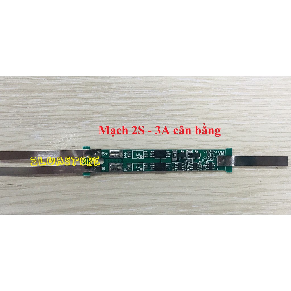 Mạch sạc và bảo vệ pin 2S 6.4V LiFePO4 Lithium Phosphat/Pin 32650