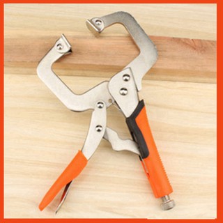 Kìm chết miệng vuông, Cảo kẹp gỗ chữ C vam kẹp nhanh cường lực,Kìm bấm chết loại tốt xịn