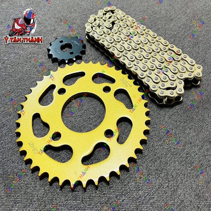 nhông sên đĩa x1r sonic 150 vàng 0575
