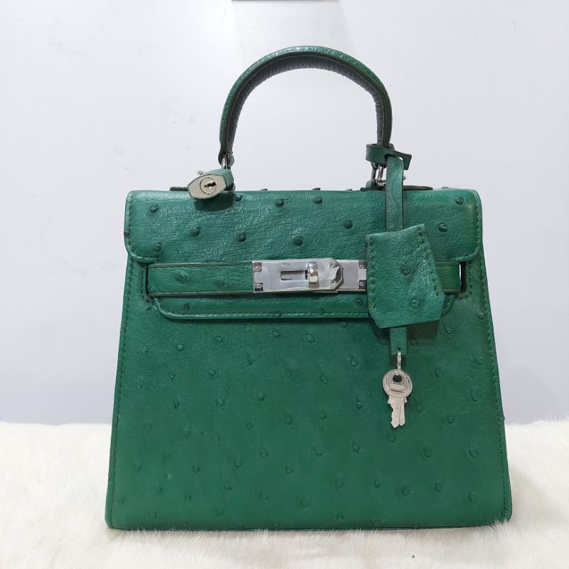 Túi Cầm Tay Đeo Chéo Đi Tiệc S.22 - Dáng Kenly - Da Cá Sấu 100%