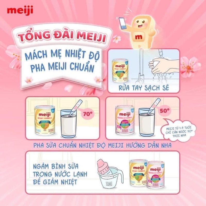 Sữa Meiji Nhập Khẩu (0-1)/(1-3) , Meiji Mama