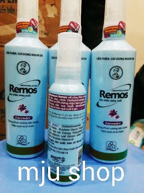 Xịt chống muỗi Remos cực kỳ hiệu quả