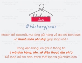 Size đại - quần baggy cá tính