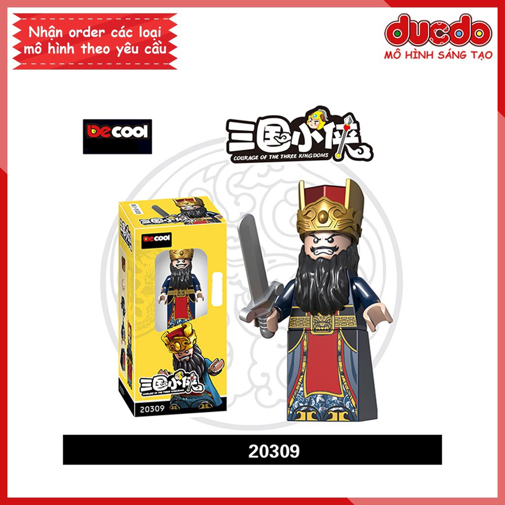 [Có sẵn] Decool 2030B Minifigures các nhân vật tướng TAM QUỐC tuyệt đẹp - Đồ chơi Lắp ghép Xếp hình Mô hình Mini