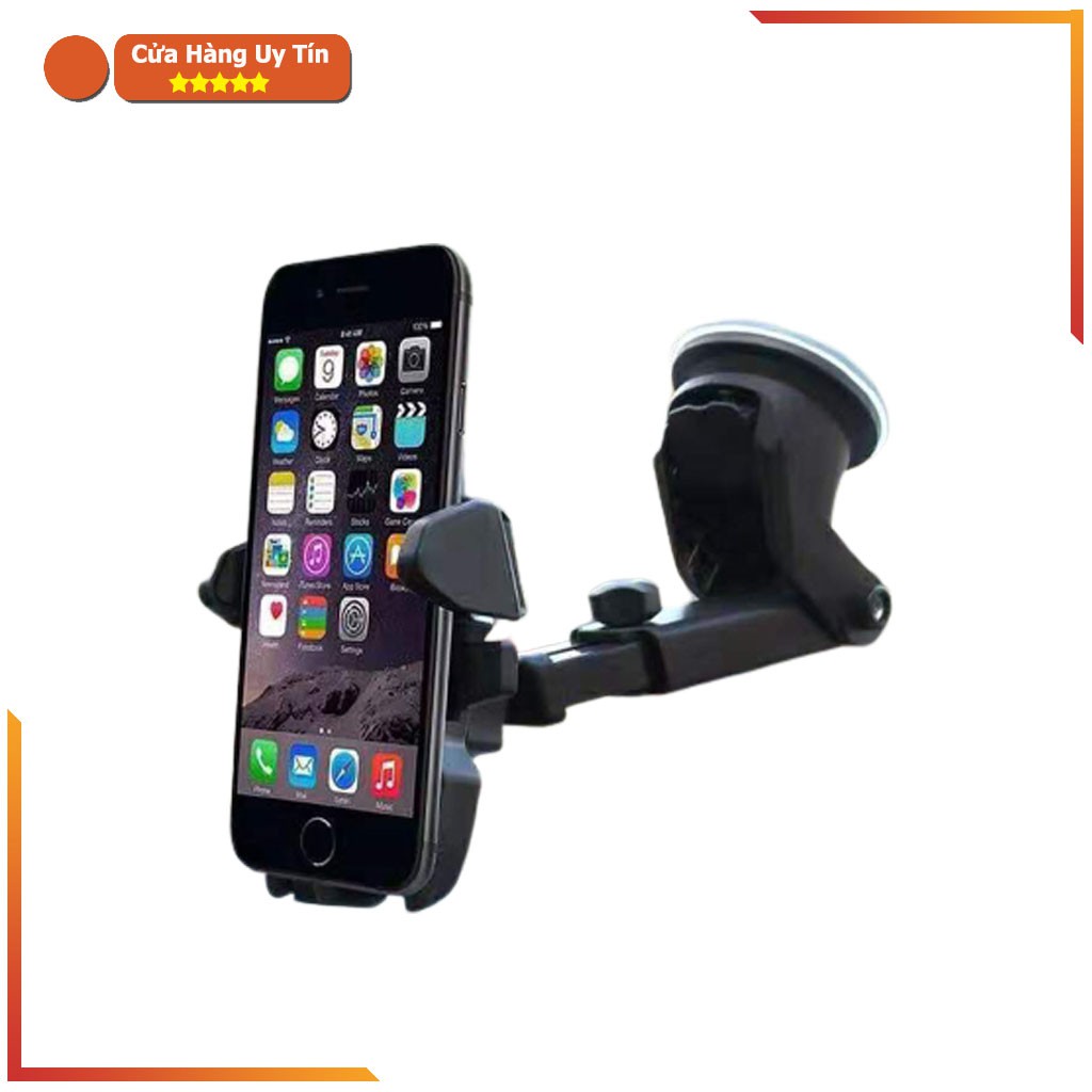 Giá Đỡ Điện Thoại Trên Ô Tô, Kẹp Điện Thoại Trên Ô Tô - Thiết Kế Hút Chân Không Cực Kỳ Chắc Chắn Ver1