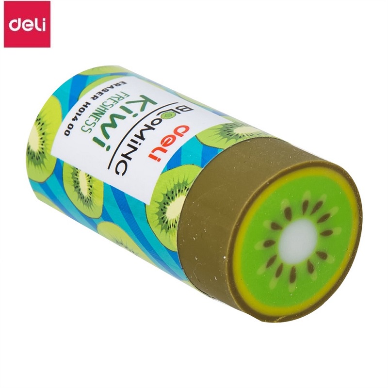 Gôm tẩy hoa quả Deli - 01400 Kiwi, Dâu, Chanh