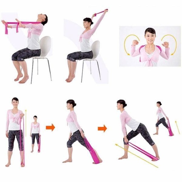 Dây Cao Su Tập Yoga - LYLYSPORTS