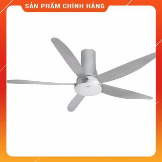 [FreeShip] Quạt trần cao cấp 5 cánh Panasonic có đèn F-60UFN - có điều khiển , Hàng chính hãng - Bảo hành 12 tháng BM