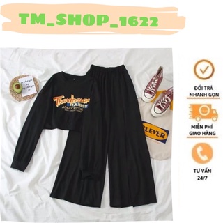 (BEST SELLER) Set thể thao ulzzang ống rộng