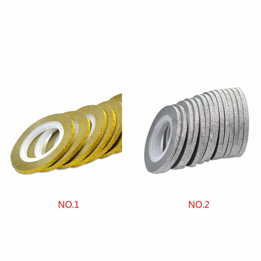 Cuộn Dây Ruy Băng Kim Tuyến Dùng Trang Trí Móng Tay