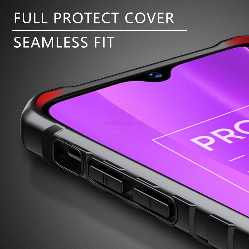For OPPO Realme 3 Pro Case【Tire Stripe】Soft Rubber Hard Transparent Back Slim Thin Cover