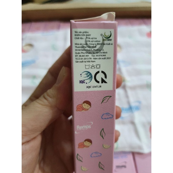 Khăn sữa Baby sợi tre dành cho BÉ