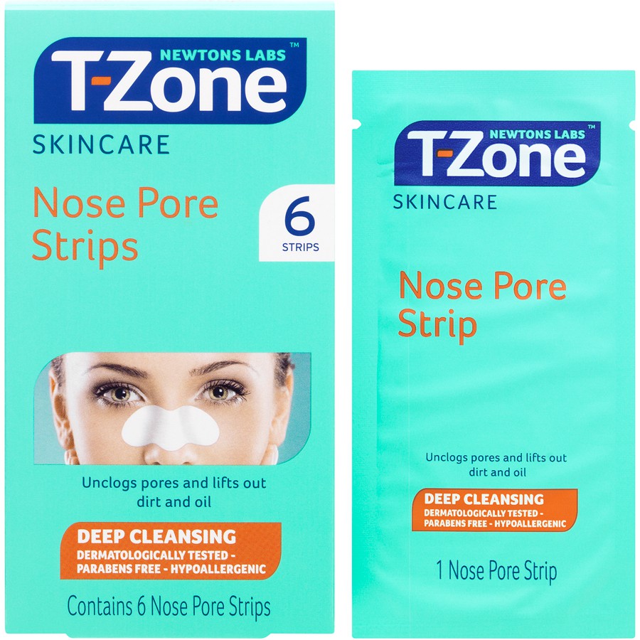Miếng lột mụn mũi T-zone clear out nose pore strips