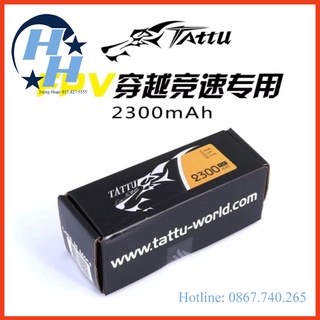 Pin máy bay mô hình tattu ace 3s 2300mah 45c xt60