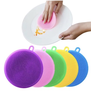 Combo 2 MIẾNG RỬA CHÉN SILICON ĐA NĂNG