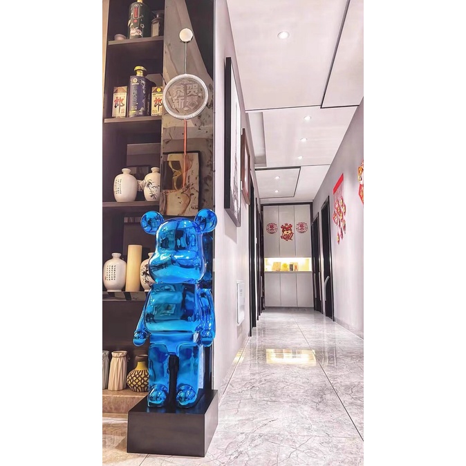 Gấu Bearbrick 50cm, 80cm hàng nhập khẩu loại 1 cao cấp fullbox phong cách màu ombre