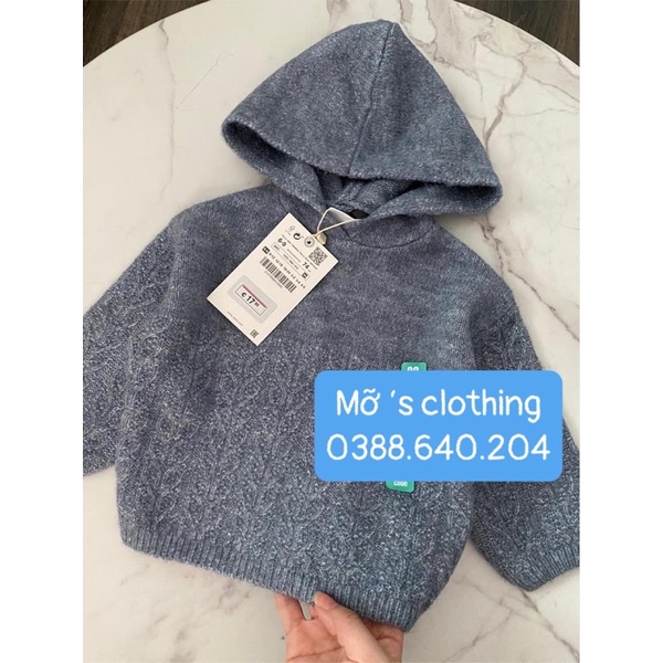 Áo hoodie len Zara dư xịn cực mềm