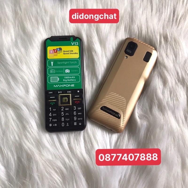 Điện thoại độc 4 sim V13 giá rẻ